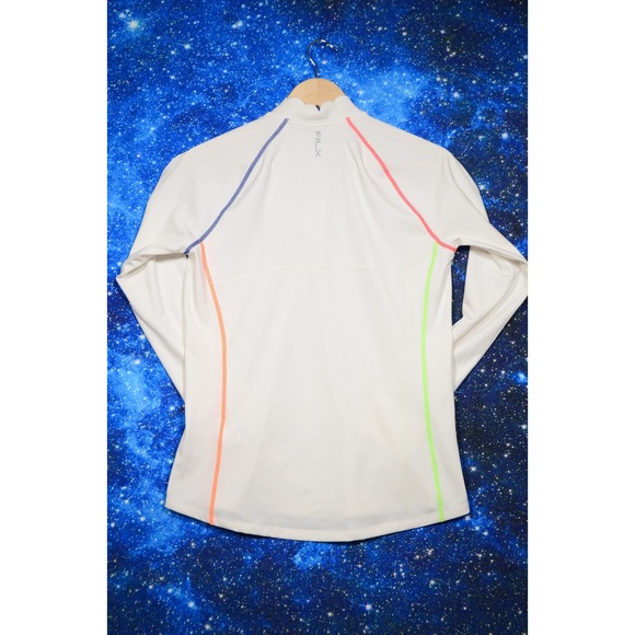 Ralph Lauren RLX Pullover Shirt Womens Small Long Sleeve Golf Monterey Peninsula - Picture 3 of 9